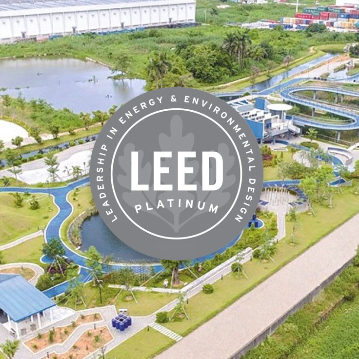 LEED certification awrd for Lee kum Kee factory