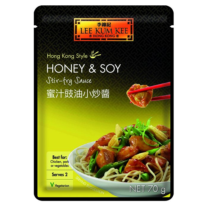 Sauce au miel et à la sauce soja pour plats sautés