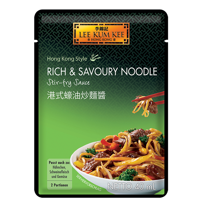 Sauce riche et savoureuse pour nouilles sautées