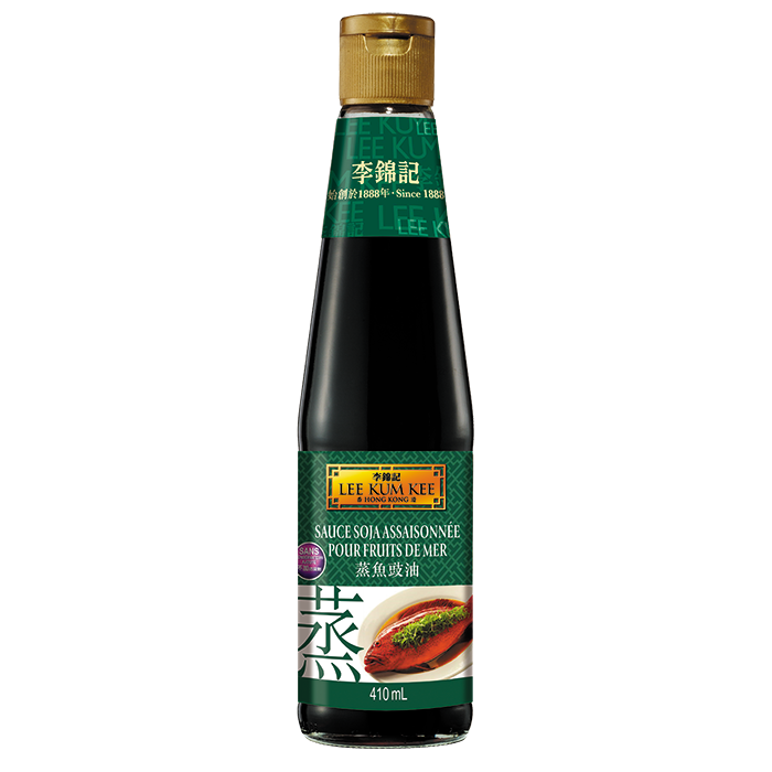 Sauce soja assaisonnée pour fruits de mer