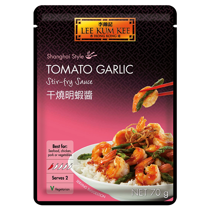 Sauce pour sautés à la tomate et à l’ail