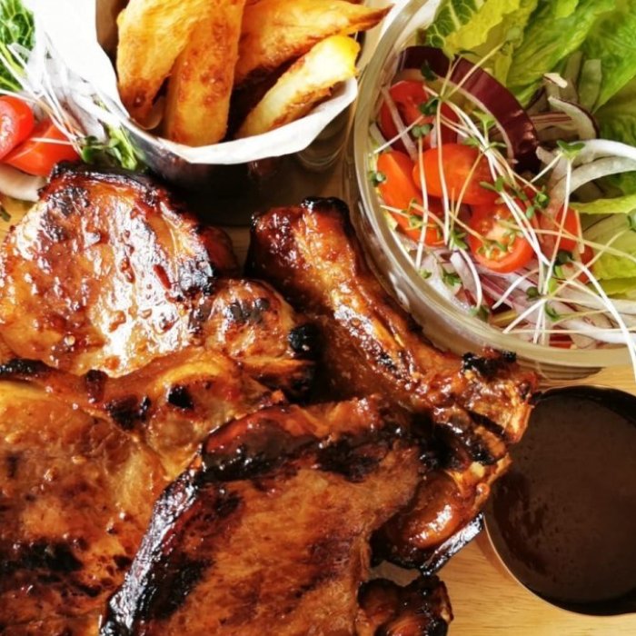 Côtes de porc rôties du dimanche pa le chef Kok&nbsp;Phang&nbsp;Chow