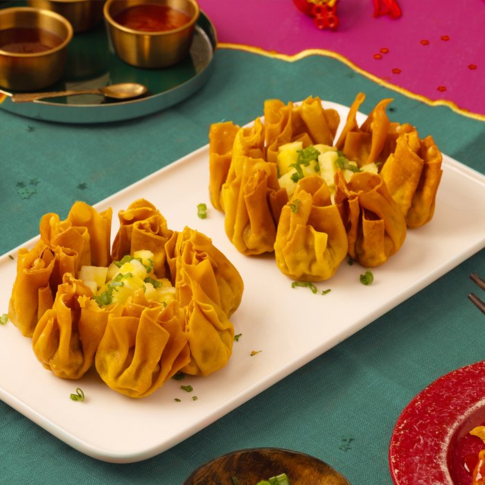 Wontons/Gyozas dorés à la friture