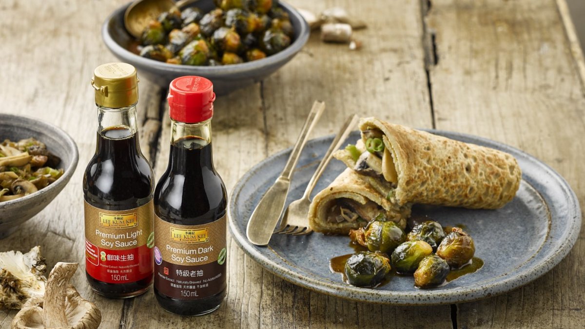 Galettes de sarrasin aux champignons