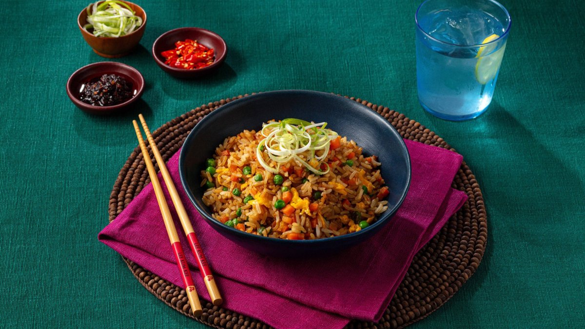 Riz Kung Fu 'Enflammé'
